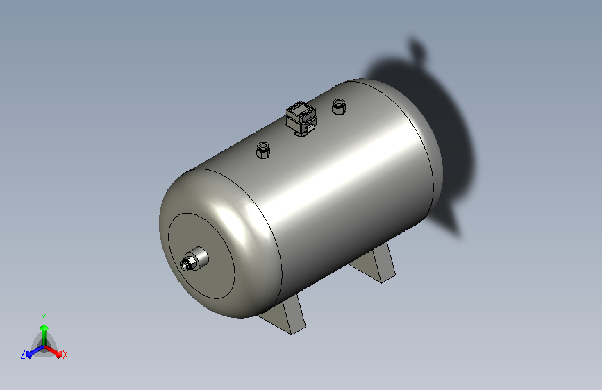 类型:工业小型储气罐装配体型号:CG-20L1.6