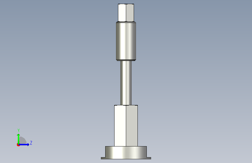 类型:压力变送器型号:ZPB-X2J25-B01中文注释 左侧视图