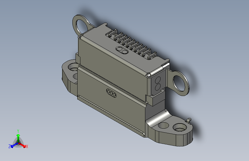 连接器,E75系列加高共享型插座,型号D53-1023