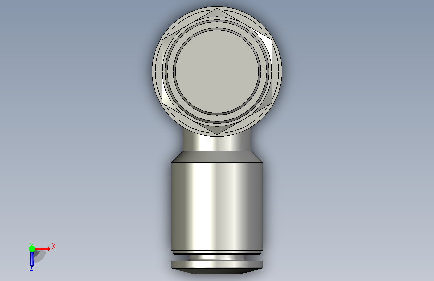 连接器534338_GRLA_1_4_QS_6_R 俯视图
