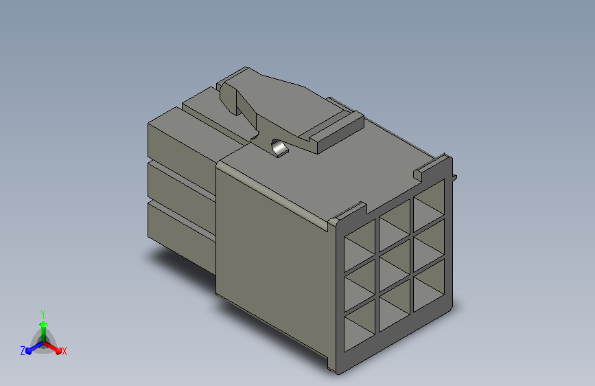 连接器型号:1MHMF9针_A6