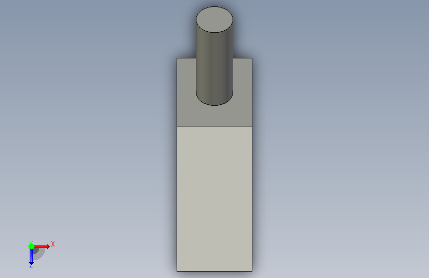 欧姆龙E3Z-LS61型光电传感器 俯视图