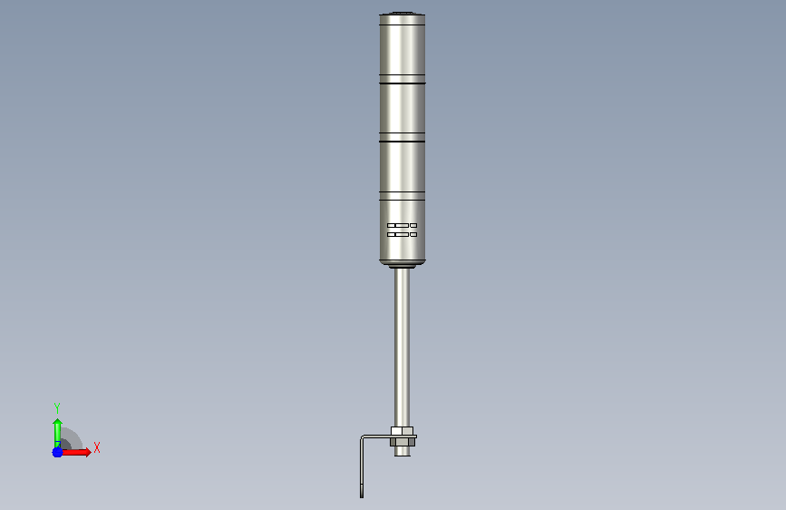 散热器台邦TB50-3T-D-J24V长管加 正面视图