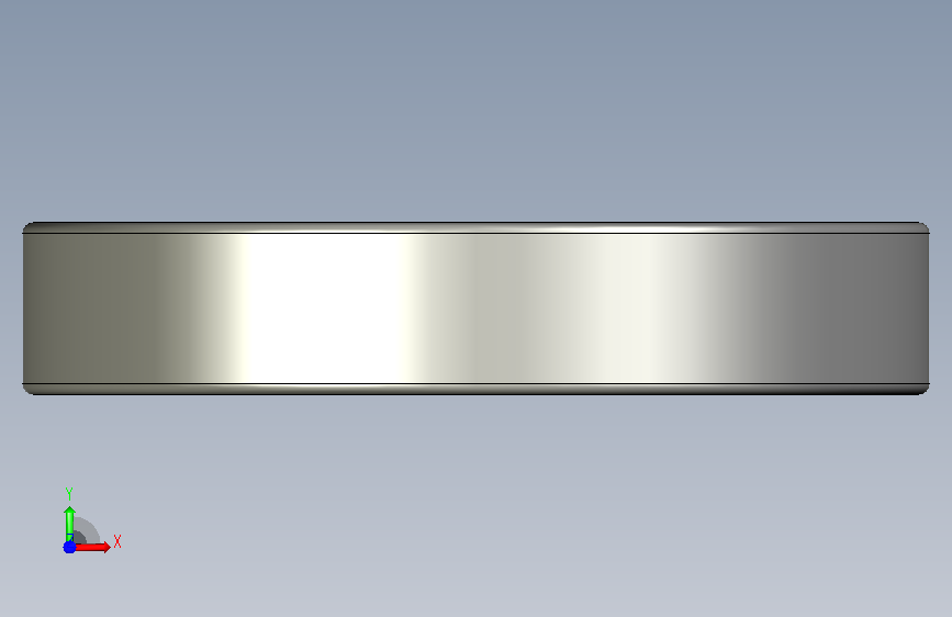 深沟球轴承6012GB276-94 正面视图