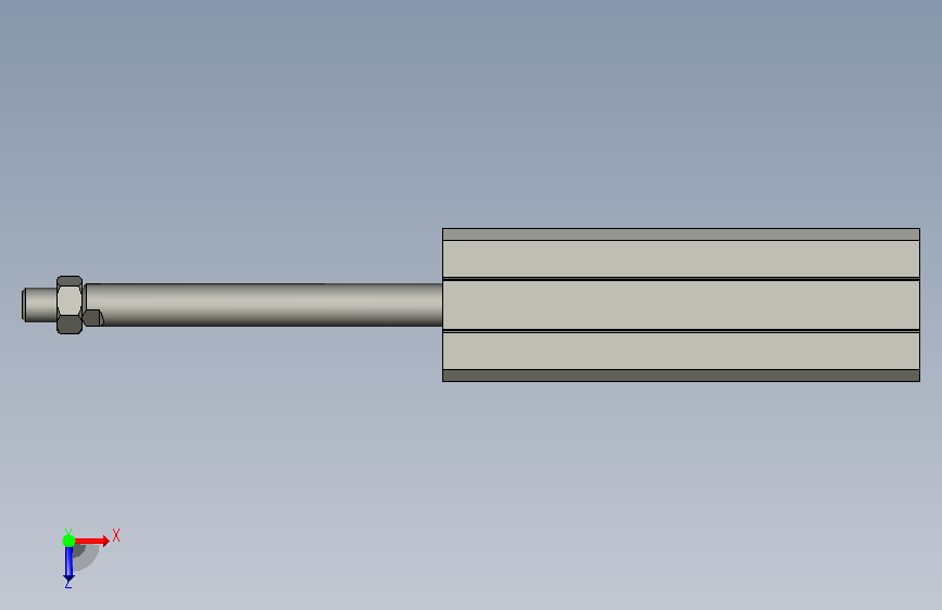 塑壳断路器ACQ20×80SBCS1-G-2壳架电流 俯视图