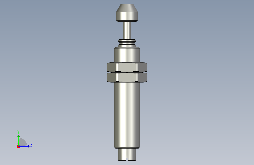 温度控制开关ACA1007-1常闭型工业温度控制开关 左侧视图