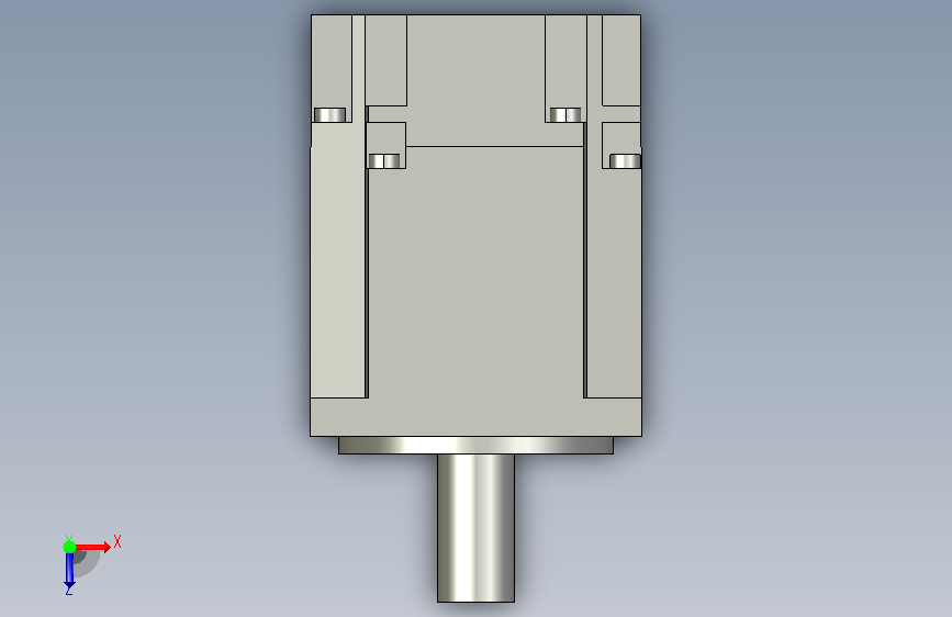 小型功率继电器HF-KP23-B宏发通用小型功率继电器 俯视图