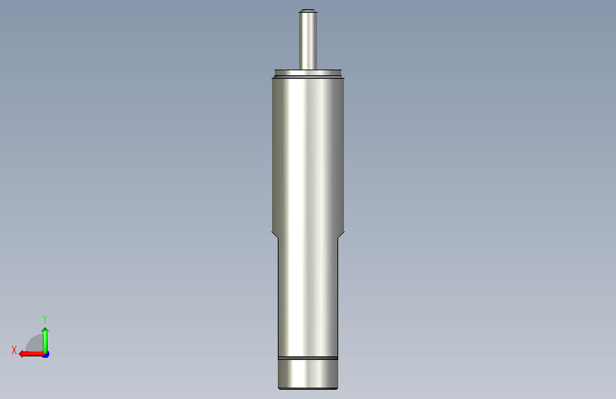 油压缓冲器ACA1210-1N标准型油压缓冲器 背面视图