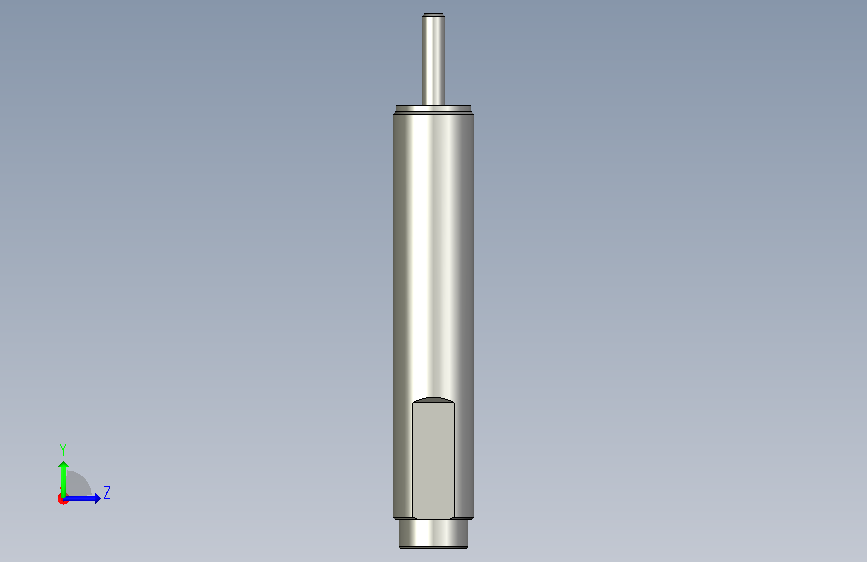 油压缓冲器ACA1416-1N中文注释:标准型油压缓冲 左侧视图