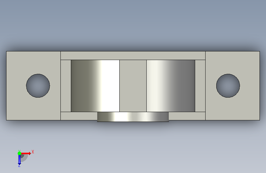 圆形连接器RP-13-19(PDR25,UCP205).1 俯视图