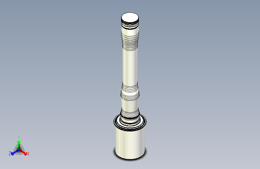M24 Stielhandgranate 3D M