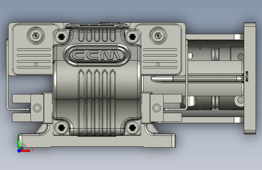 CCMW4515-L1150-DC-1A-57座 正面视图