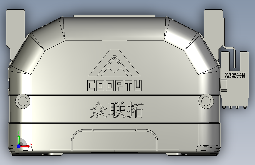 CZXDTGS12-BC-200W伺服电机额定功率20 正面视图