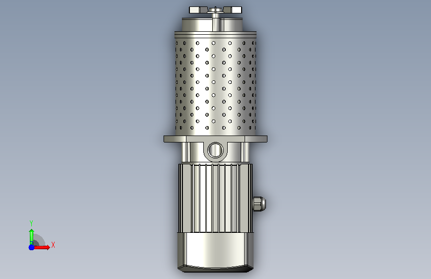FST-2180-S-Y三相机床冷却泵是采用三相工业 正面视图