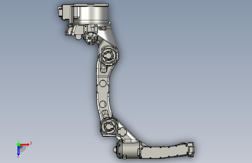 GP12安川12kg负载工作半径1440mm六轴多 俯视图