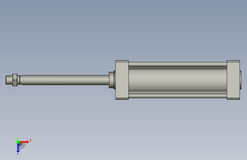 JSI100x250S(000)是SMCJSI系列 俯视图
