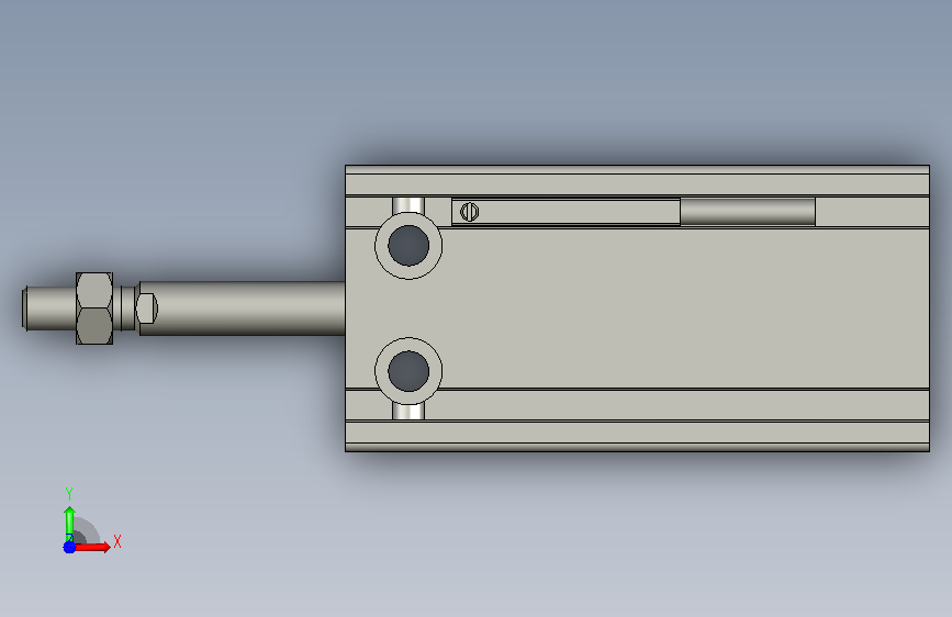 MD16×25S型液压密封件尺寸16×25mm 正面视图