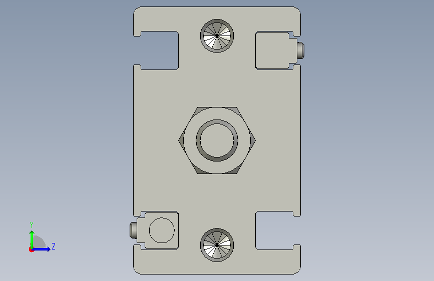 MD16×25S型液压密封件尺寸16×25mm 左侧视图