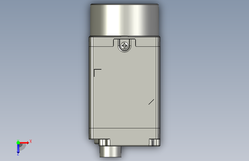MV-CU120-10GMGC-B120万像素全局快门 俯视图