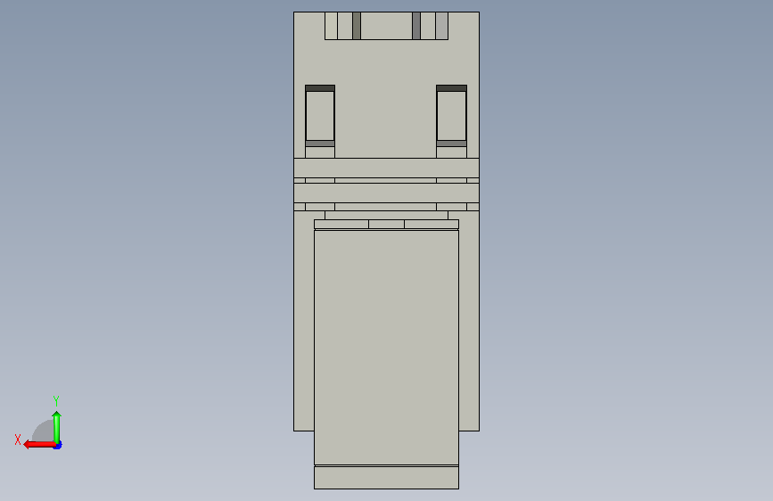 RXZE2S114M+RXM4AB2BD中间继电器总成 背面视图