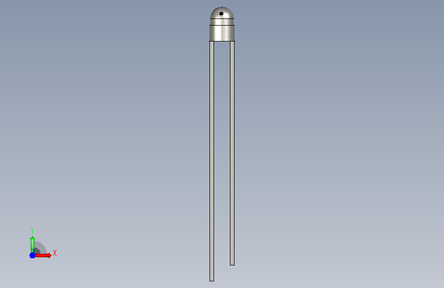 SMD2835封装6LED灯珠阵列(暖白光,适用于仪器 正面视图