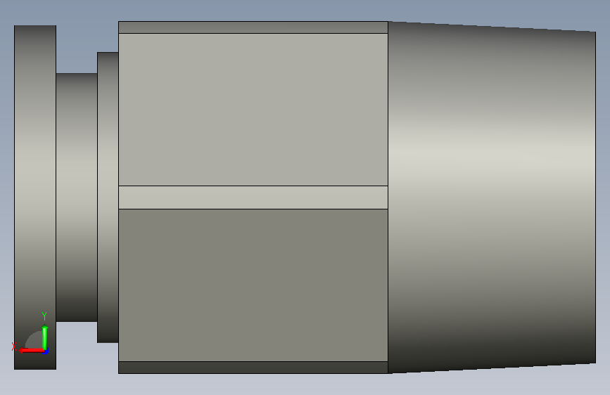 SPC10-33芯卡口式圆形电连接器 背面视图