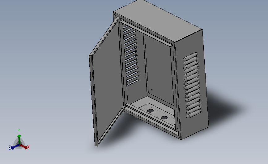 solidworks配电箱模型