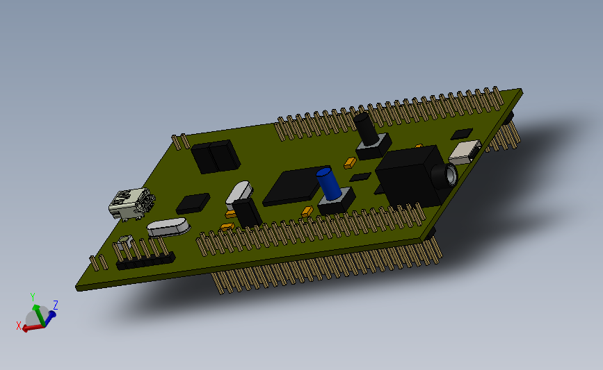 STM32F4电路板