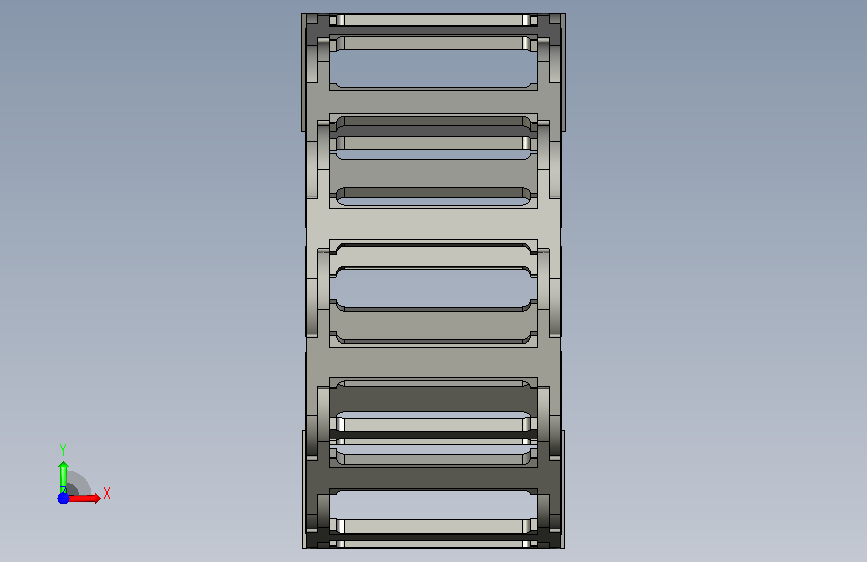 VBT01-F150-R150-N80双轴心导轨同步 正面视图