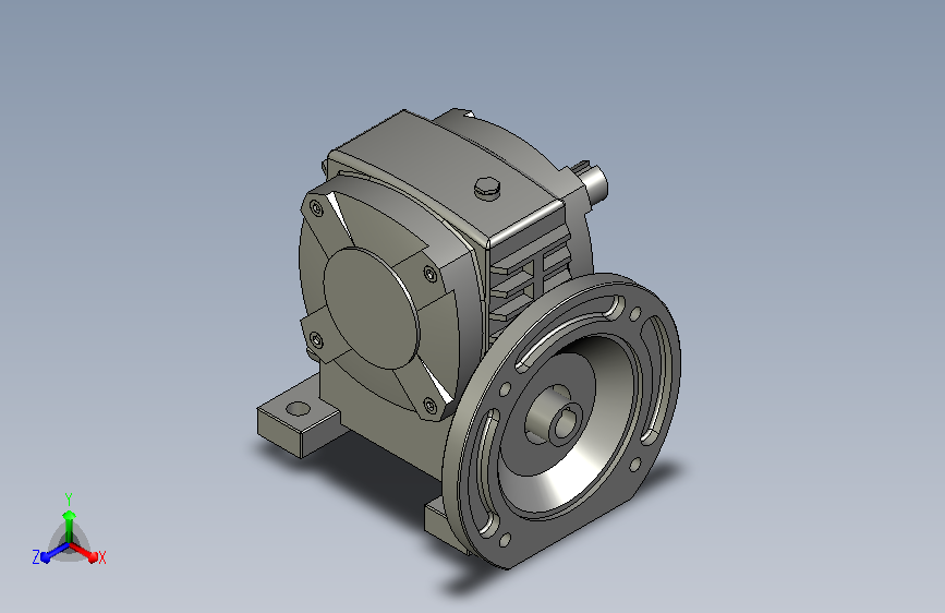 WPDA型涡轮减速机WPDA70-2为中心距70mm、公称