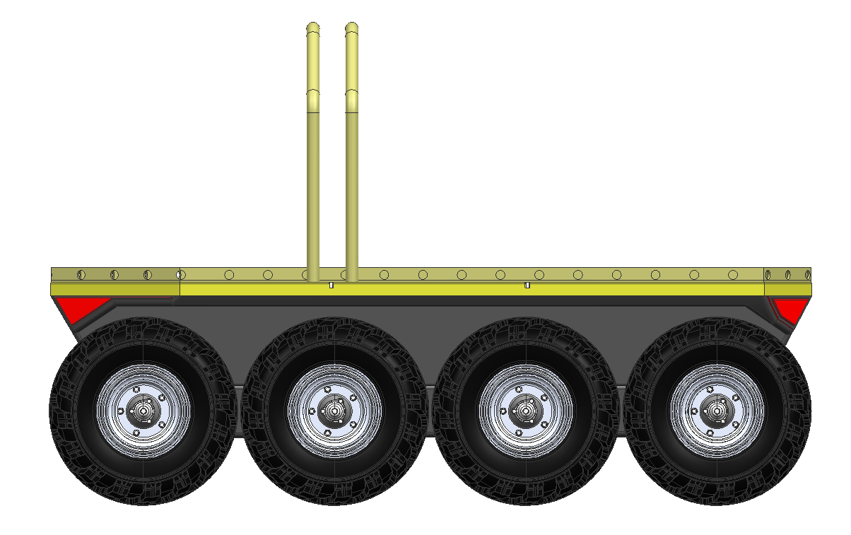 8x8轮式无人车=1822421=150 主视图