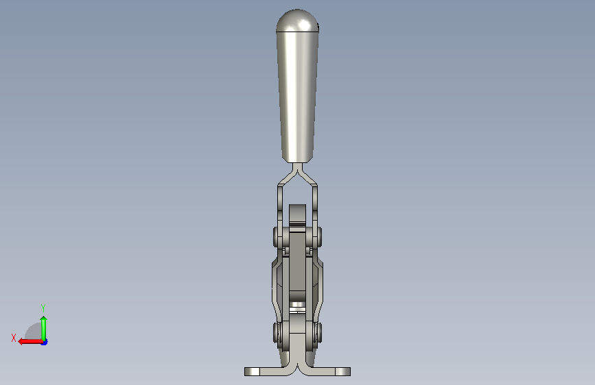 超高频小型抗金属RFID电子标签2010-U符合ISO180 背面视图
