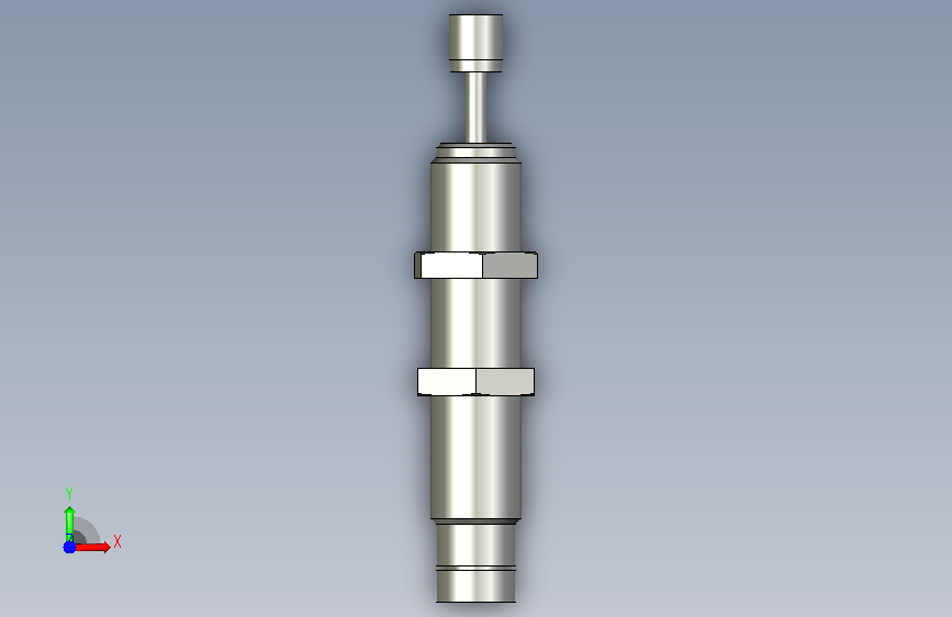 单向可控硅(晶闸管)型号:MAC1008H,中文注释:额定 正面视图