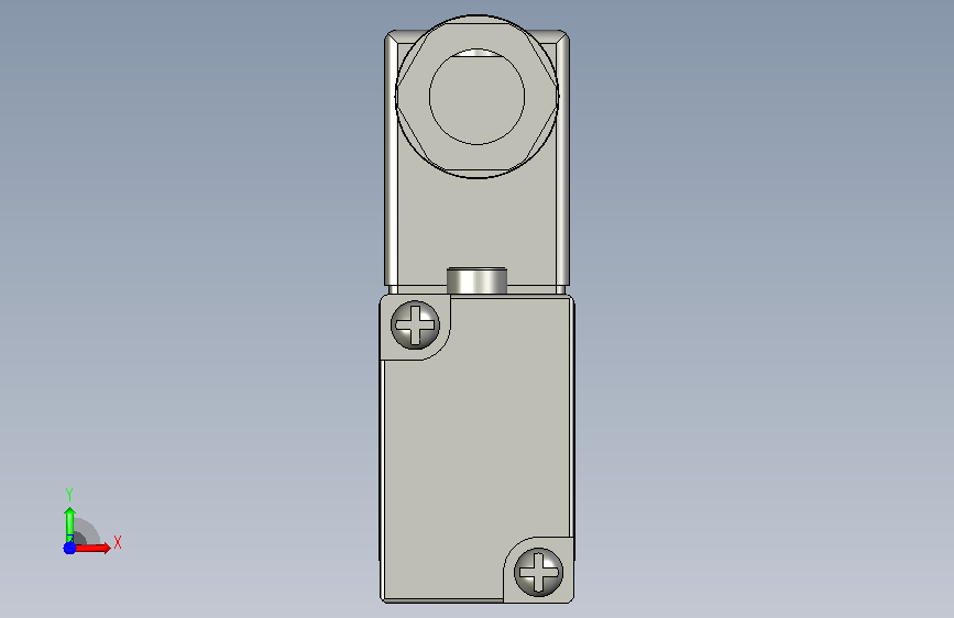 电磁阀型号3V210-06-NC-B中文注释:亚德 正面视图