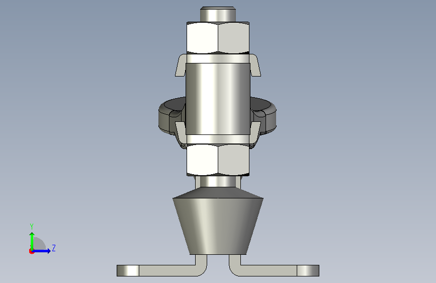 电感式接近开关型号GH-201-B直流三线式,用于工业自动化 左侧视图