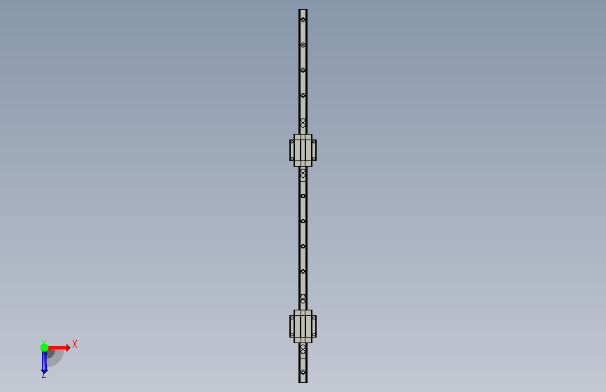 风管式温湿度变送器HGW20CC4-20mA模拟量输出高精度 俯视图