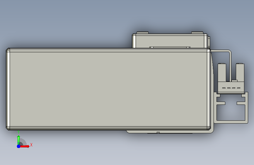高压直流接触器GCH4A-BR-150-S-1额定电流1 正面视图