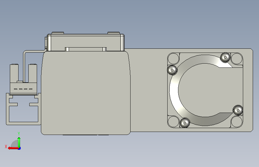 高压直流接触器GCH4A-BR-150-S-1额定电流1 背面视图