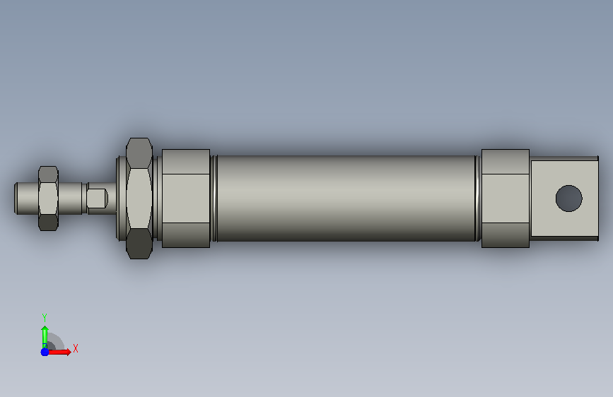 功率型NTC热敏电阻型号:MF25x50CA(0) 正面视图