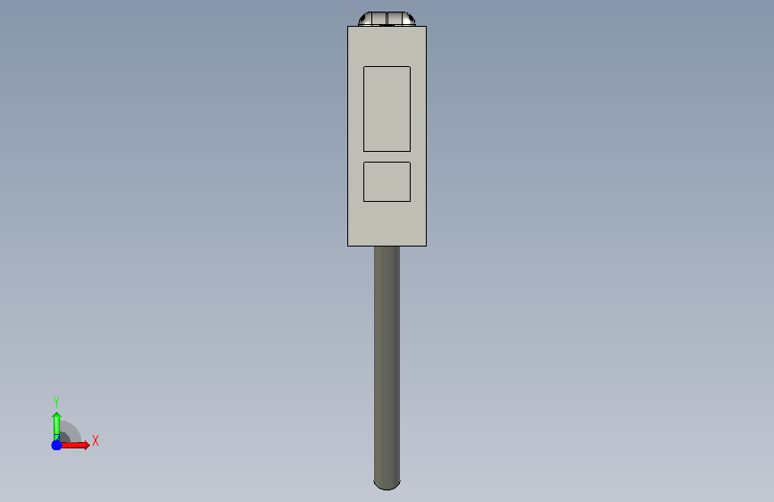 光电传感器CX-445A基恩士品牌紧凑型光电传感器,适用于工业 正面视图