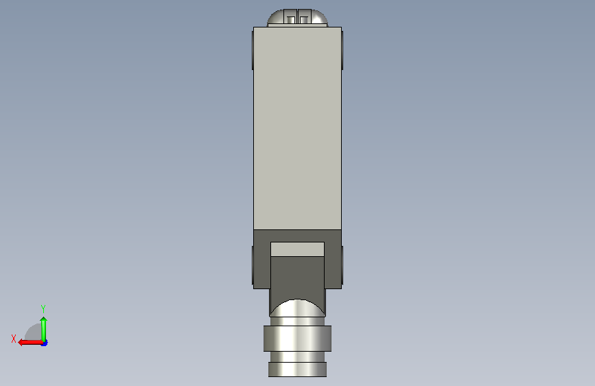 光电传感器欧姆龙E3Z-D62小型直流扩散反射型光电传感器, 背面视图