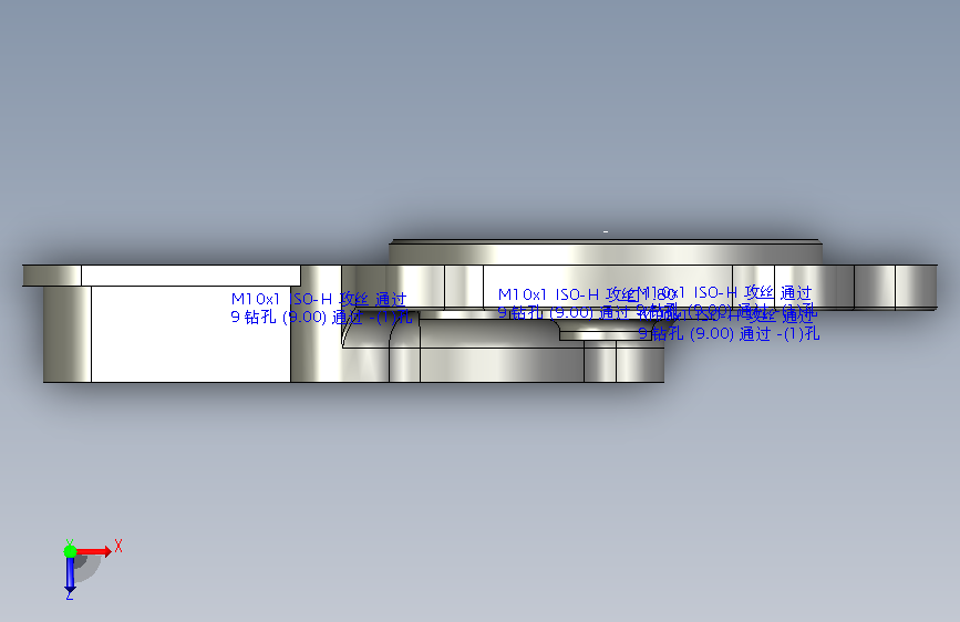 传动箱侧盖机械加工及其数控加工编程【夹具设计含3张CAD图+说明书2.7万字76页】 俯视图