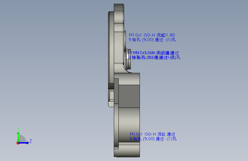 传动箱侧盖机械加工及其数控加工编程【夹具设计含3张CAD图+说明书2.7万字76页】 左侧视图
