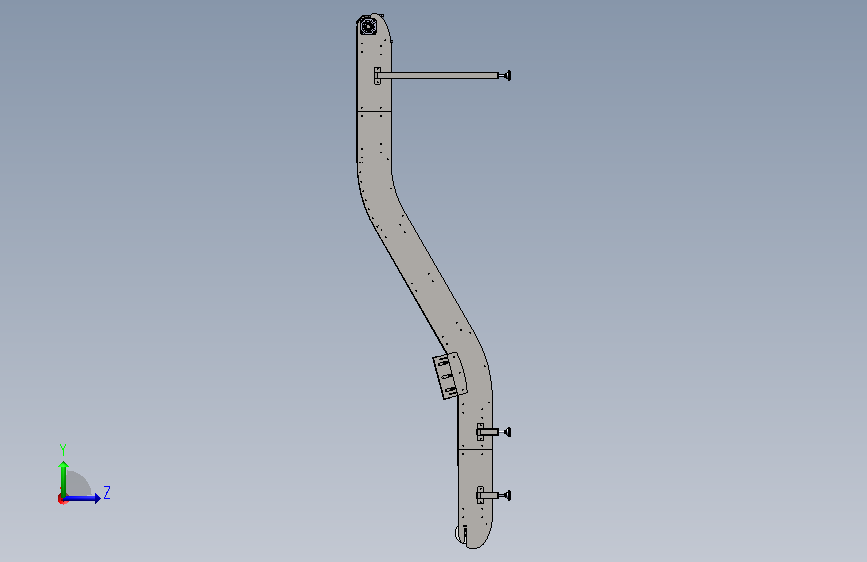 Z-Conveyor Z型输送机 左侧视图