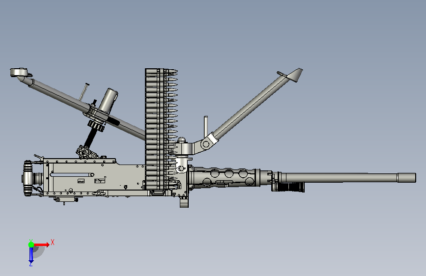 m2hb 模型源文件 俯视图