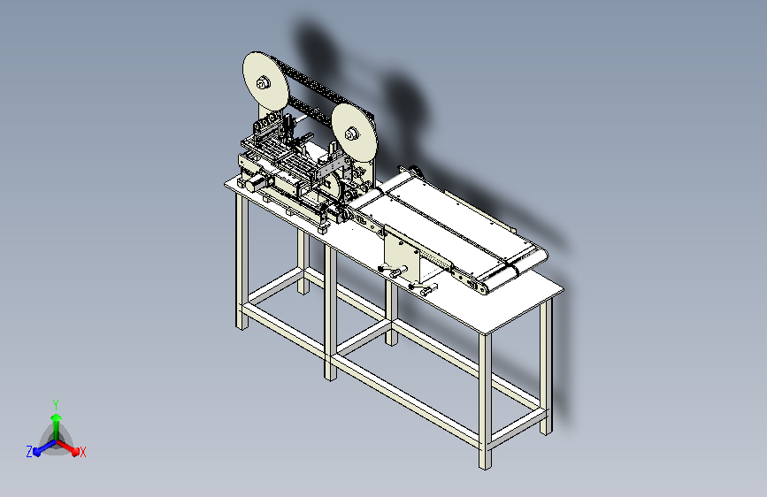 贴标输送装置