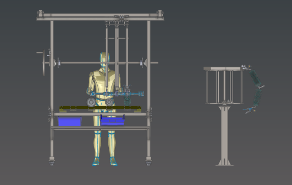 A0018487-扭矩工具支撑导轨系统拧螺丝工作站台