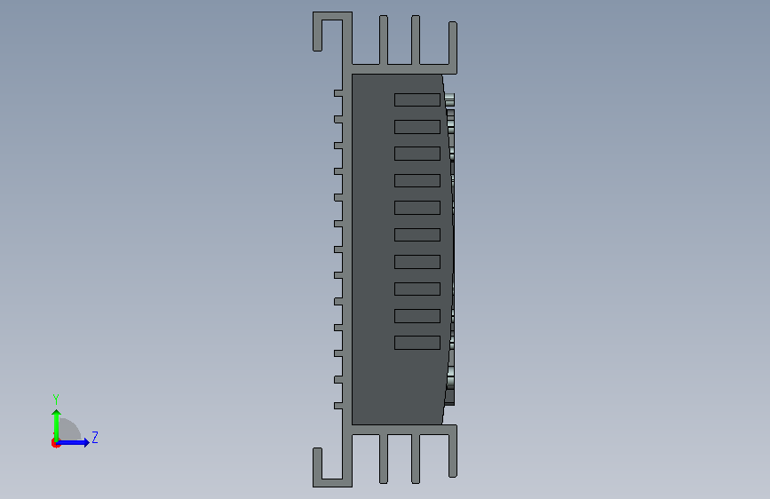 A0018501-REDARC BCDC12050B — BCDC Alpha 50A DC-DC 充电器 左侧视图