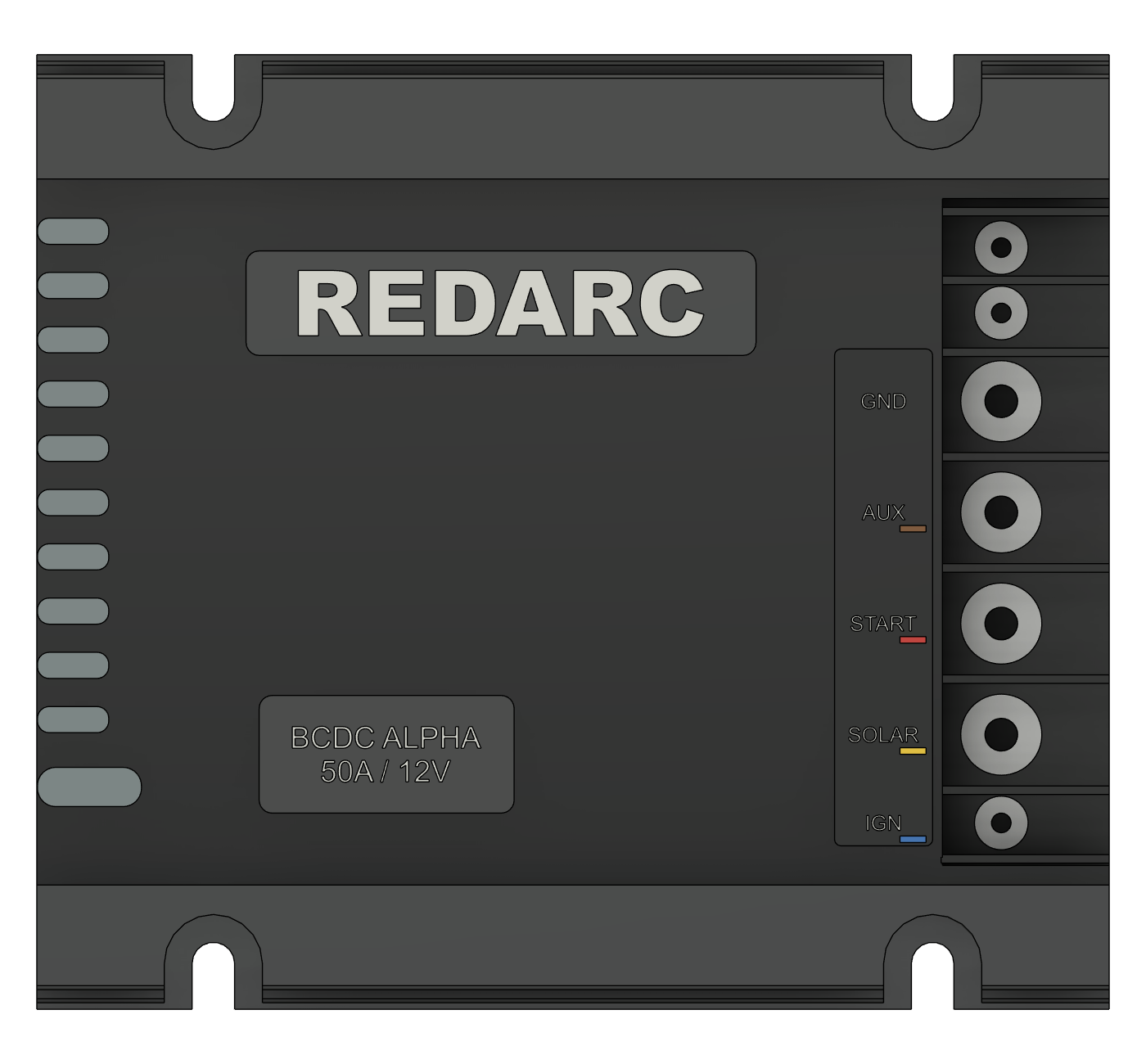 A0018501-REDARC BCDC12050B — BCDC Alpha 50A DC-DC 充电器
