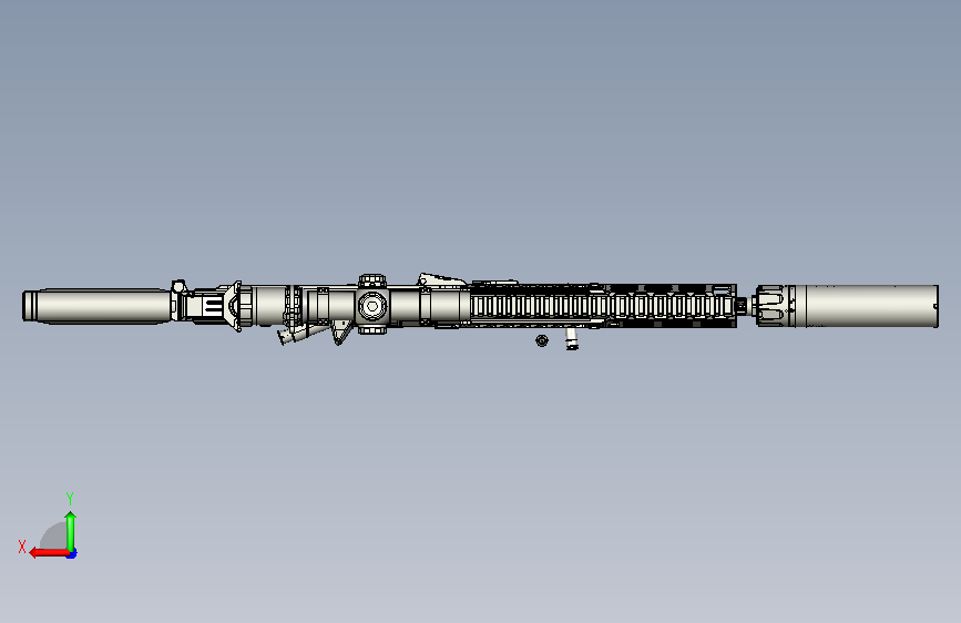 xm7 模型源文件 背面视图